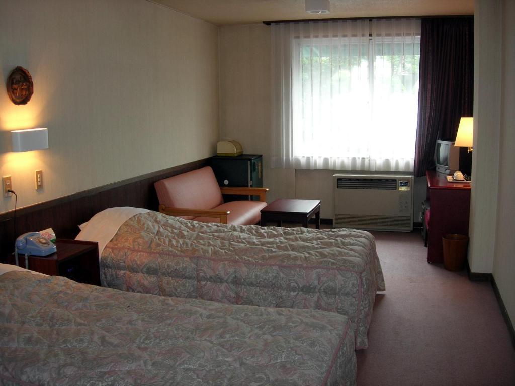 Hotel Weisser Hof Happei Hakuba Rom bilde